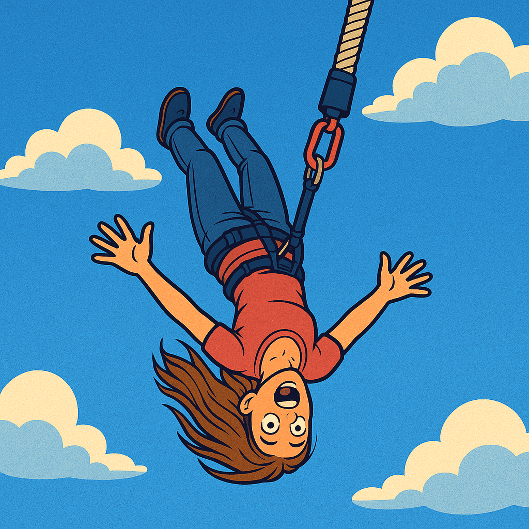 Take the jump! Your marketing will hold you