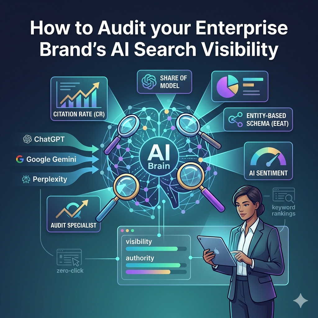 How to Audit your Enterprise Brand’s AI Search Visibility